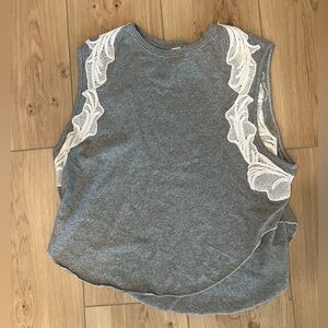 Free People - Lacey side muscle tee